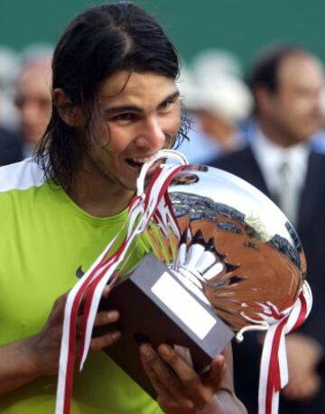 Su segunda final del Masters de Montercarlo fue ante Roger Federer en 2006. Rafa Nadal ganó por 6-2, 6-7, 6-3 y 7-6.