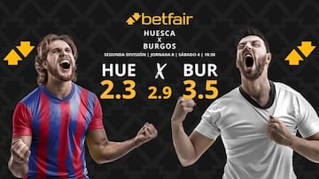 SD Huesca vs. Burgos CF: horario, dónde ver, pronósticos y clasificación