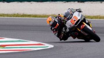 Tito Rabat durante los entrenamiento libres en Mugello.