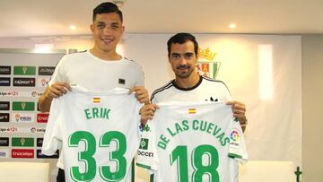 Erik Exp&oacute;sito y Miguel De Las Cuevas, presentados como nuevos jugadores del C&oacute;rdoba.