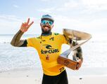 El bicampeón del mundo de surf Filipe Toledo deja la competición por salud mental