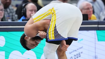 Stephen Curry estará varias semanas de baja por su hombro