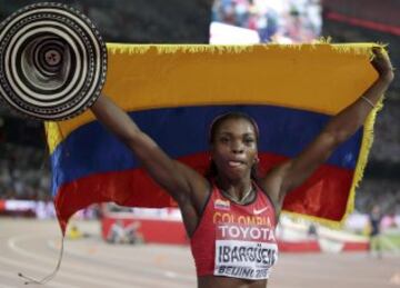 La atleta colombiana sigue demostrando que es de las mejores del mundo.