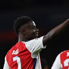 Saka apunta al Real Madrid