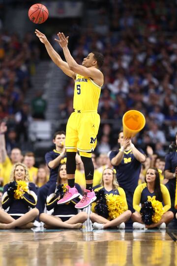 Las imágenes del triunfo de los Wolverines en el Final Four