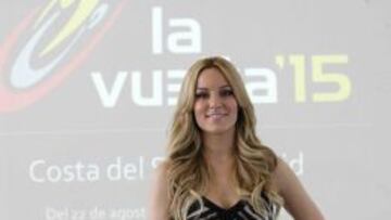 Edurne, durante la presentaci&oacute;n en M&aacute;laga.