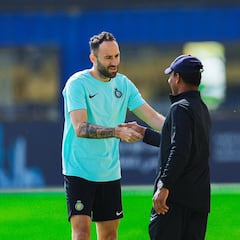 Una sonrisa que representa el regreso de David Ospina