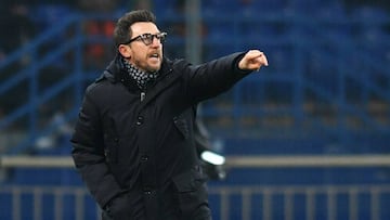 Di Francesco, entrenador del Roma.
