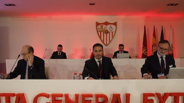 Junta Accionistas del Sevilla.