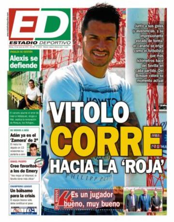 Portadas de la prensa deportiva