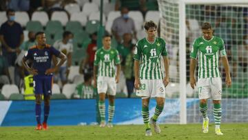 Miranda y Joaquín, tras la derrota.