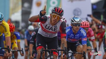 Juan Sebastián Molano, ciclista colombiano del UAE Team Emirates