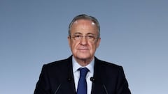 Why will Real Madrid president Florentino Pérez not attend El Clásico at Camp Nou in Barcelona?