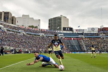 El triunfo del América sobre Cruz Azul en imágenes