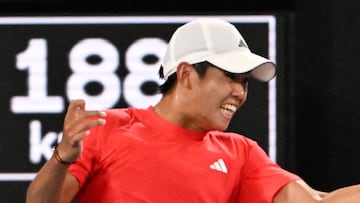 Teenage Californian Tien took the opening two sets of his second-round Australian Open match against fifth seed Daniil Medvedev.