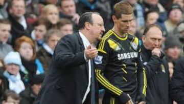 Rafa Benítez y Fernando Torres regresan a Anfield, la que fue la casa de ambos hace años.