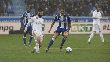 Isco, el s&aacute;bado en Mendizorroza. 