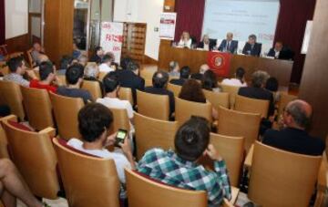 Sala de conferencias de la Universidad de Alicante.