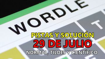 solucion wordle sabado 29 julio