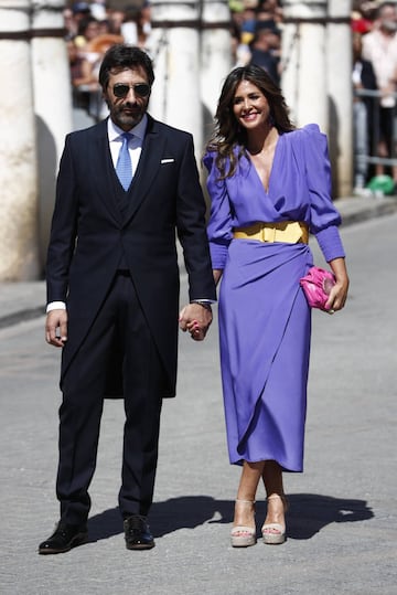 La presentadora Nuria Roca con su marido Juan del Val.