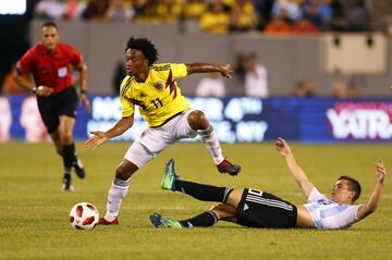 La Selección Colombia dirigida por Arturo Reyes enfrentó a la Selección de Argentina, en partido amistoso disputado en el estadio MetLife de New Jersey.