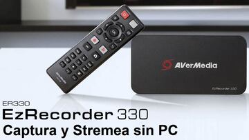 AVerMedia anuncia el lanzamiento de la capturadora EzRecorder 330