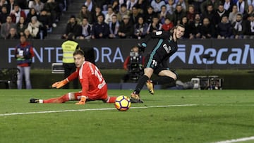 Así marcó Gareth Bale su primer gol.
