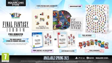 Final Fantasy Pixel Remaster confirma su llegada a PS4 y Switch ¡con edición física muy limitada!
