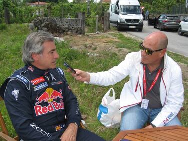 Carlos Sainz regresa a Portugal con Luis Moya 30 a?os despu¨¦s