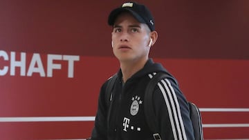 James Rodríguez, volante de Bayern Múnich