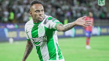 Jarlan Barrera, volante de Atlético Nacional