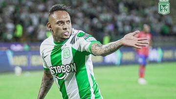Jarlan Barrera, volante de Atlético Nacional