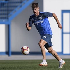 El canterano Avilés, sorpresa en la lista del Leganés para Mestalla