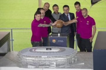 Barcelona present new stadium designs for the Camp Nou