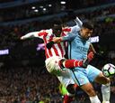 Manchester City sin Bravo decepcionó con empate ante Stoke