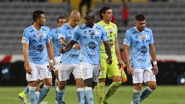 Pablo Barrera, Ariel Nahuelpan, Kevin Balanta, Jose Antonio Rodriguez, David Barbona of Queretaro during the game Atlas vs Queretaro, corresponding Round 07 the Torneo Apertura 2022 of the Liga BBVA MX at Jalisco Stadium, on August 04, 2022.
<br><br>
Pablo Barrera, Ariel Nahuelpan, Kevin Balanta, Jose Antonio Rodriguez, David Barbona de Queretaro durante el partido Atlas vs Queretaro, correspondiente a la Jornada 07 del Torneo Apertura 2022 de la Liga BBVA MX en el Estadio Jalisco, el 04 de Agosto de 2022.