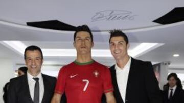 Jorge Mendes, con Cristiano Ronaldo.