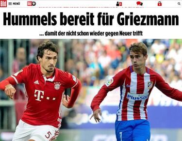 En el Bayern ya hay pánico a Griezmann; 3 goles a Neuer