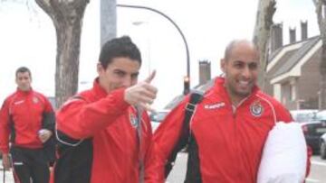 <b>OPTIMISMO. </b>La plantilla del Valladolid viaja con la confianza de conseguir los tres puntos.