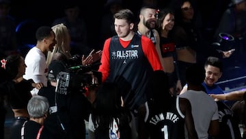 Luka Doncic, durante el All Star 2020.