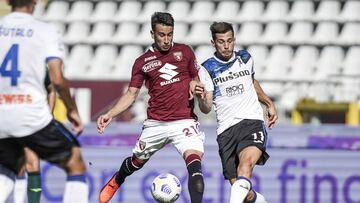 &Aacute;lex Berenguer con el Torino.