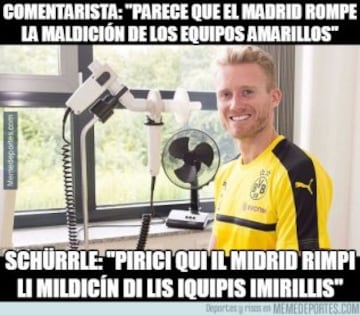 Los memes más divertidos del B. Dortmund-Real Madrid