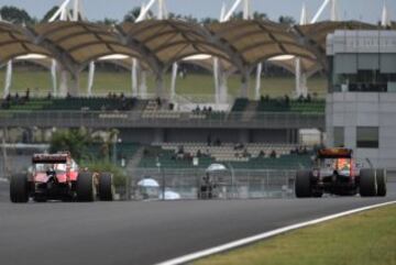 Max Verstappen y Kimi Raikkonen.