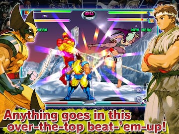 Captura de pantalla - Marvel vs. Capcom 2 (IPH)