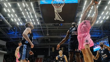 Pau Gaso, durante el tercer partido de los cuartos de final de la Euroliga, que ha enfrentado al Zenit de San Petersbugro y al Barcelona.