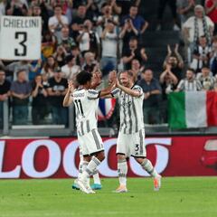 Cuadrado asiste en empate de Juventus ante Lazio