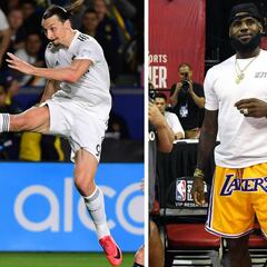 Ibrahimovic: “Podría jugar con LeBron sin ningún problema”