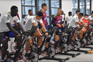 El equipo de Carlos Queiroz completó su segundo día de trabajo en Barranquilla a dos días del partido ante Venezuela en el inicio de las Eliminatorias.