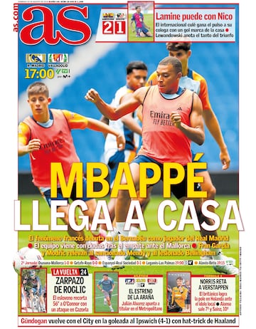 Las portadas de AS de agosto