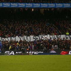 LaLiga denuncia los cánticos al Espanyol en el Camp Nou